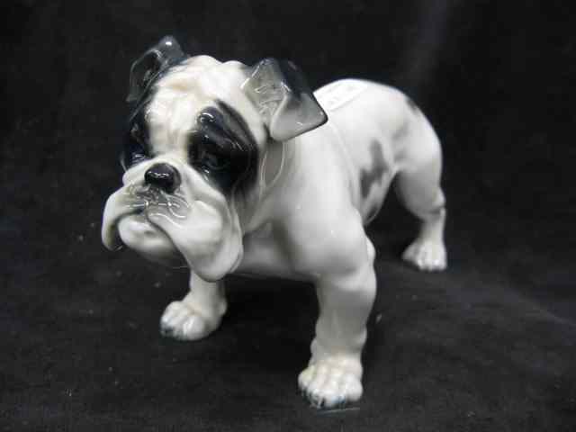 Appraisal: Rosenthal Porcelain Figurine of a Bulldog '' x '' excellent