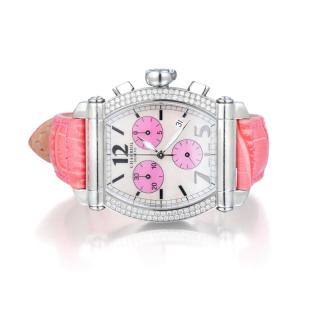 Appraisal: Charriol Colvmbvs Diamond Ladies Watch Featuring a stainless steel tonneau-shaped