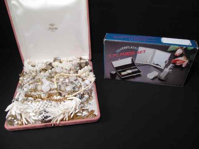 Appraisal: Tray lot of assorted ladies costume jewelry Brands such as