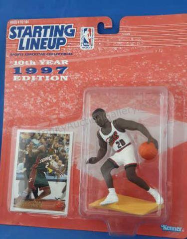 Appraisal: Starting Lineup Gary Payton Action Figure Seattle Supersonics - Sealed