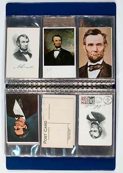 Appraisal: Political Americana - Lincolniana Large Collection of Abraham Lincoln-Related Postcards