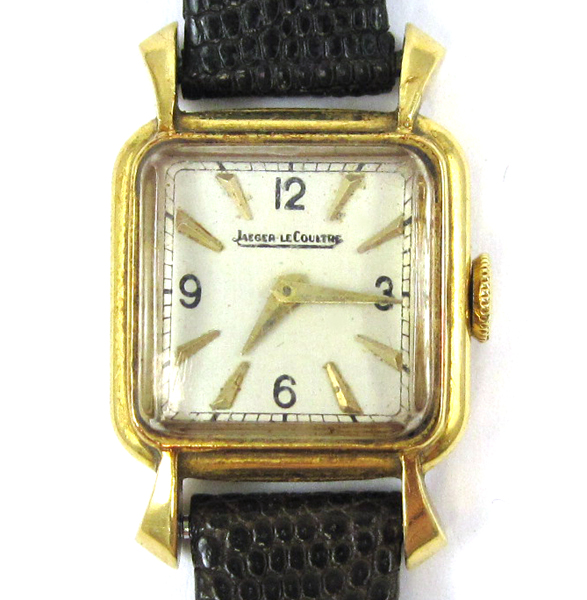 Appraisal: LADY'S SWISS JAEGER-LECOULTRE WRIST WATCH having a Jaeger-LeCoultre stem wind