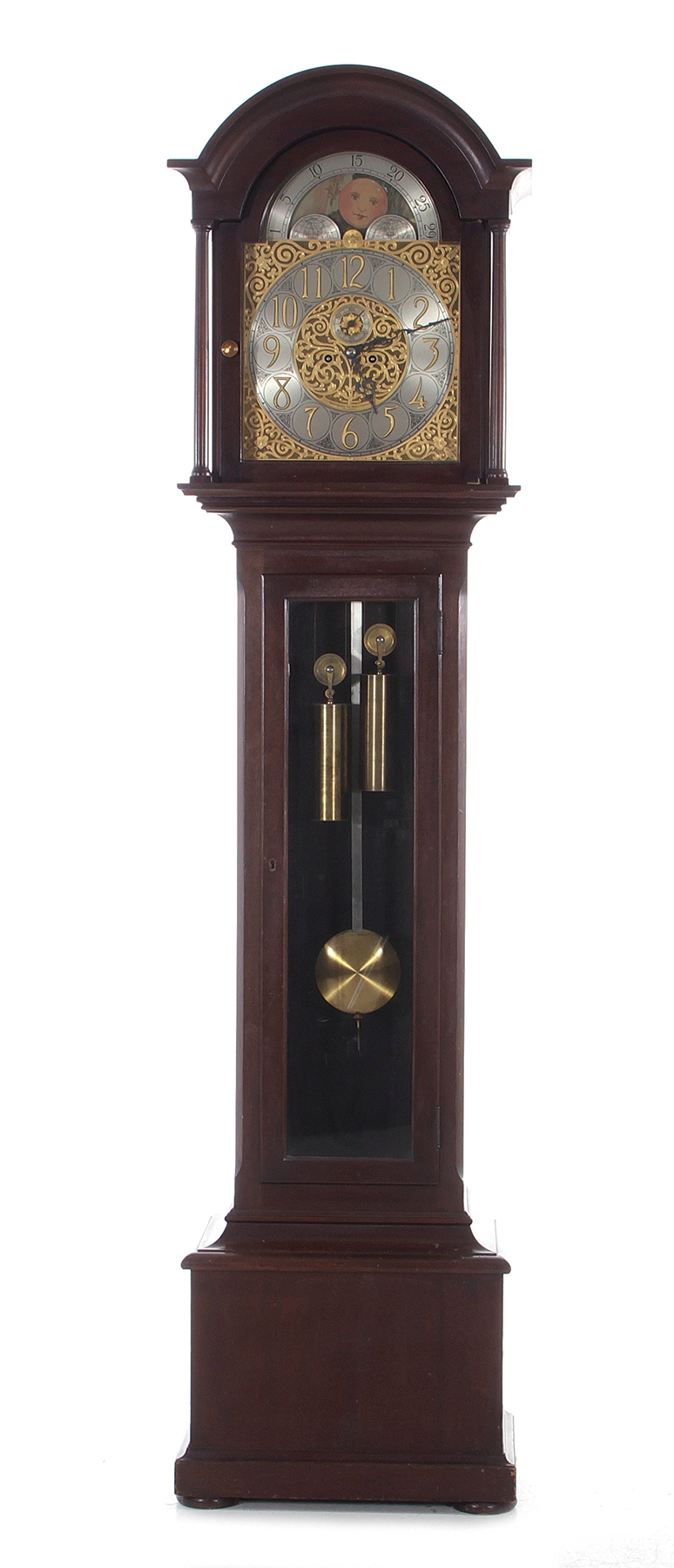 Appraisal: American mahogany longcase clock Bailey Banks Biddle Co Philadelphia circa