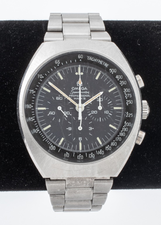 Appraisal: VINTAGE OMEGA SPEEDMASTER PROFESSIONAL MARK II Stainless steel case bracelet