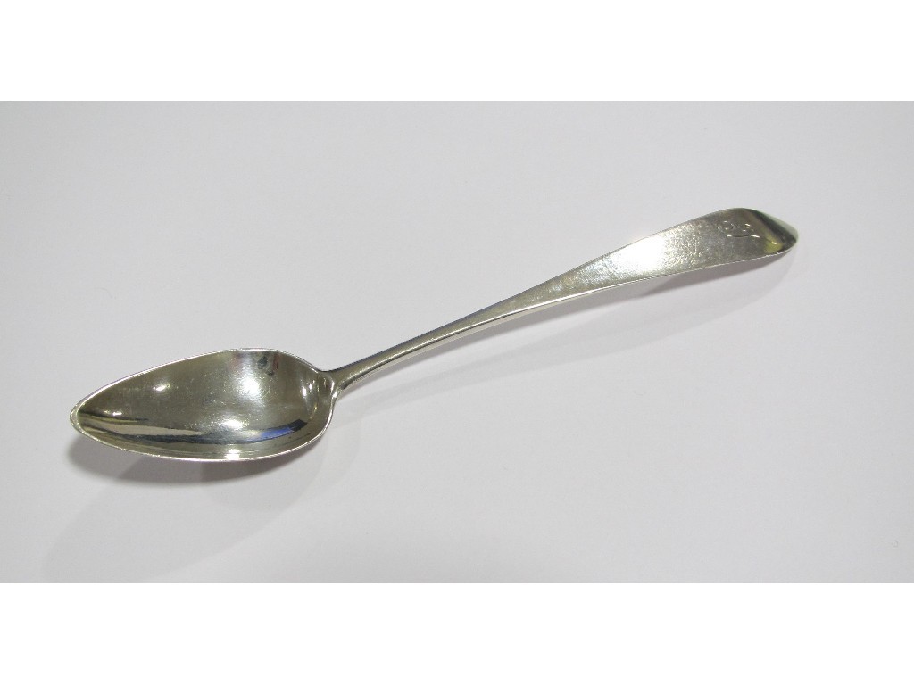 Appraisal: John Keith Banff circa teaspoon inscribed with initial F