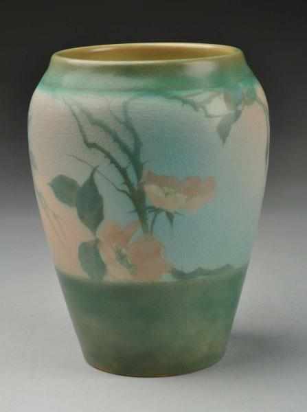 Appraisal: Rookwood Vellum Vase by Fred Rothenbusch Description Dated and initialed