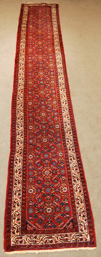 Appraisal: Serab Long Rug Northwest Persia th century ft in x