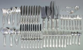 Appraisal: Towle King Richard Sterling Flatware pcs Towle sterling silver flatware