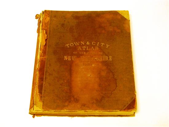 Appraisal: 'Town and City Atlas of New Hampshire'' Boston large folio