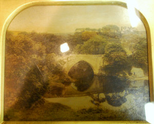 Appraisal: Pair of photographs of views in Victorian gilt frames