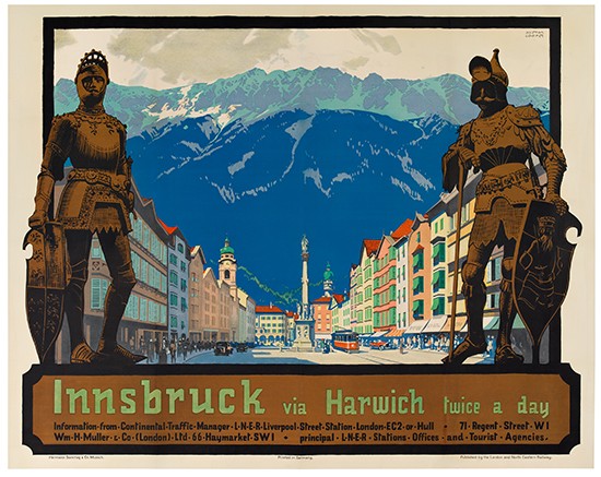 Appraisal: AUSTIN COOPER - INNSBRUCK VIA HARWICH Circa x inches x