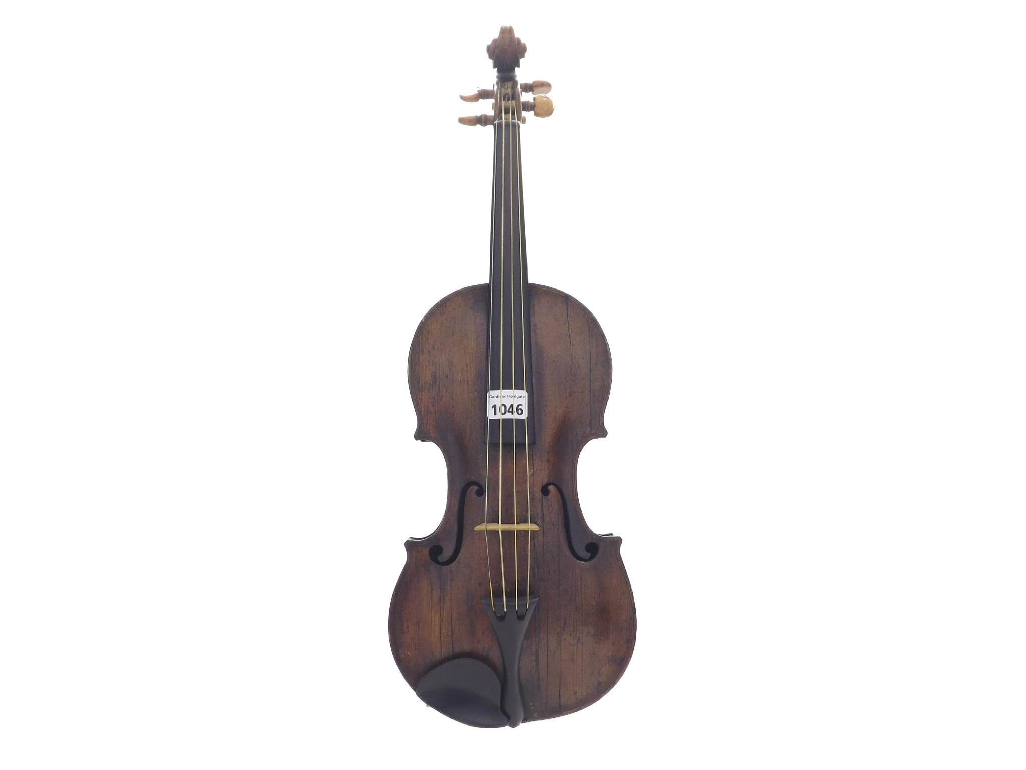 Appraisal: Interesting late th early th century German violin by and