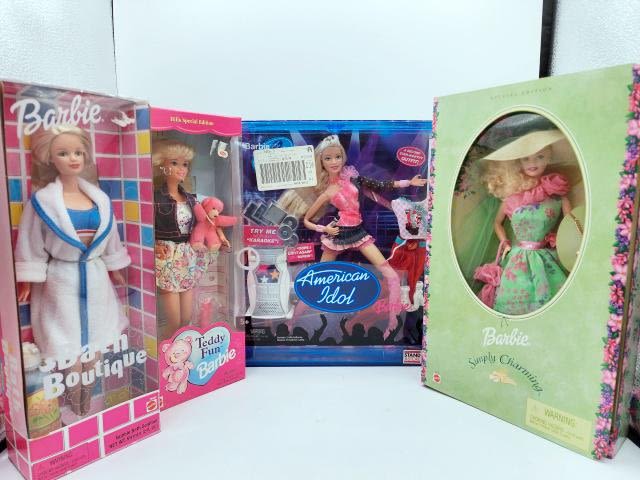 Appraisal: Barbie Dolls Includes Special Edition Barbie Simply Charming American Idol