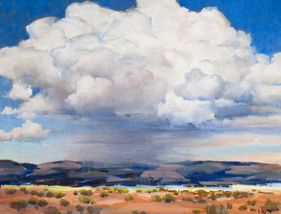 Appraisal: MARIE MARTIN OIL ON CANVAS California Oregon born Sound and