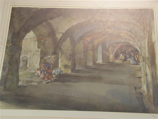 Appraisal: After Sir William Russell Flint limited edition print h w