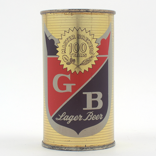 Appraisal: GB Beer Flat Top CLEVELAND - EXCELLENTReference USBC - Brewery