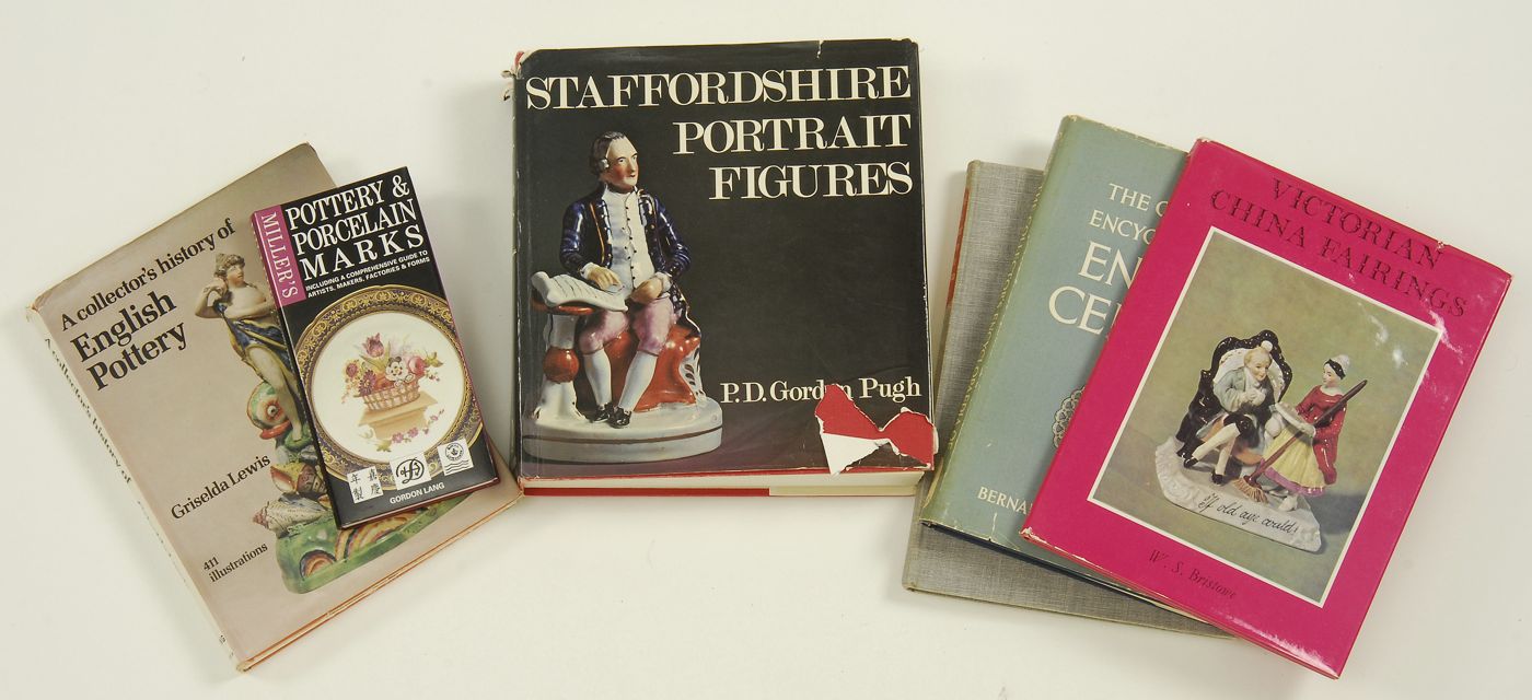 Appraisal: ENGLISH CERAMICS Six books Balston T Staffordshire Portrait Figures of