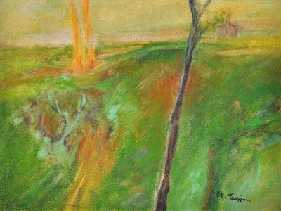 Appraisal: Marcella Tassini Italian School of Ferrara - Landscape Oil on