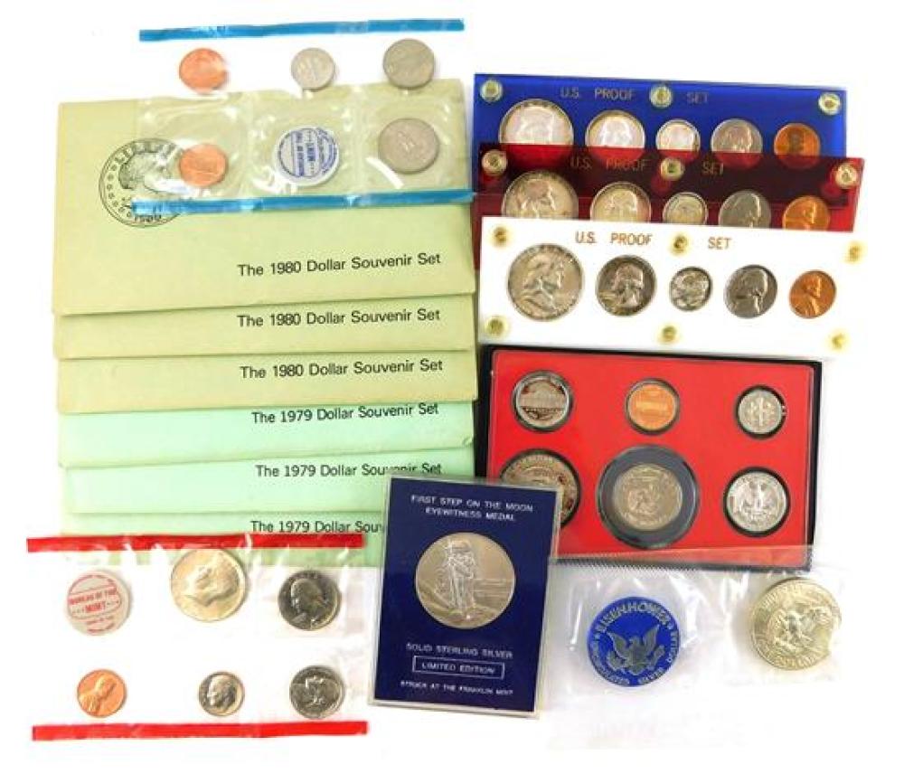 Appraisal: COINS Misc lot of proof and other sets Includes and