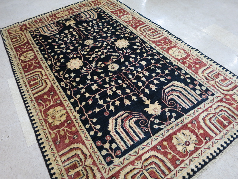 Appraisal: HAND KNOTTED ORIENTAL CARPET Pakistani Persian Ziegler quality overall stylized