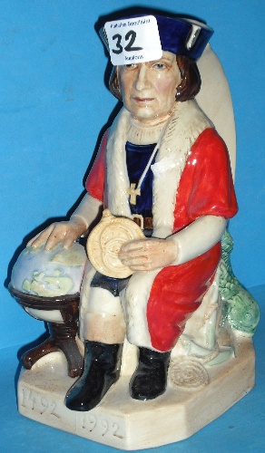 Appraisal: Kevin Francis Large Toby Jug of Geof Blower Limited Edition