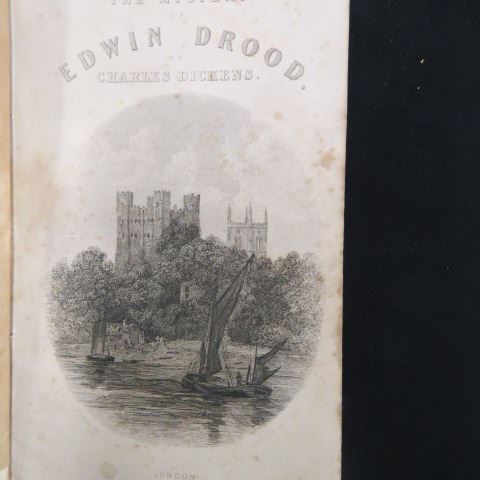 Appraisal: Charles Dickens First Edition The Mysteryof Edwin Drood scarce