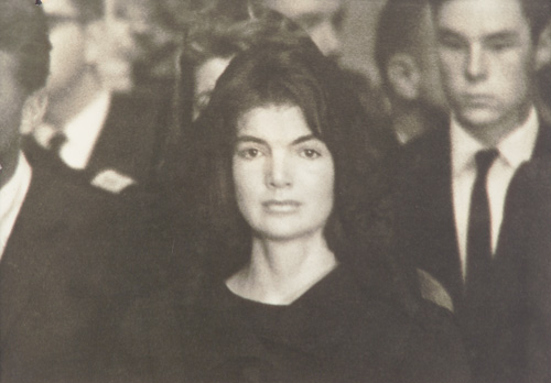 Appraisal: Jacqueline Kennedy reprint of the original photograph by Associated Press