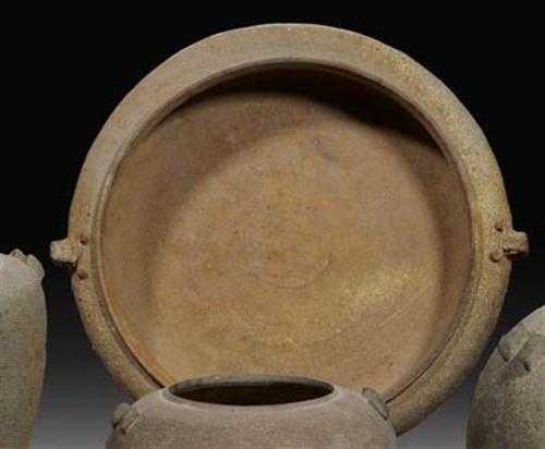 Appraisal: CERAMIC BOWL China Eastern Zhou-dynasty D cm Rare form