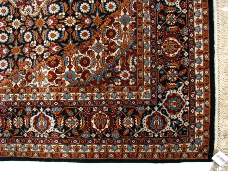 Appraisal: Very Fine Silk Tabriz Oriental Rug '' x '' in