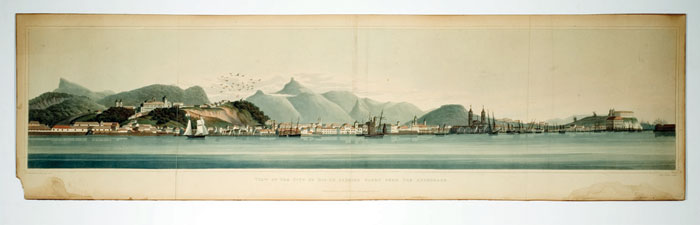 Appraisal: VIEW OF THE CITY OF RIO DE JANEIRO TAKEN FROM