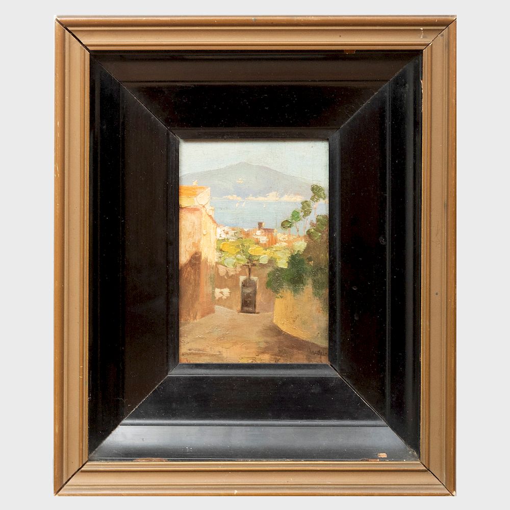 Appraisal: Italian School View of the Bay Italian School View of