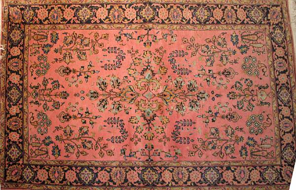 Appraisal: An Indian rug size approximately ft in x ft in