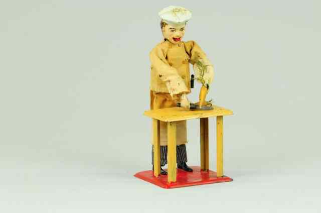 Appraisal: MARTIN THE ''LITTLE COOK'' France hand painted figure depicted in