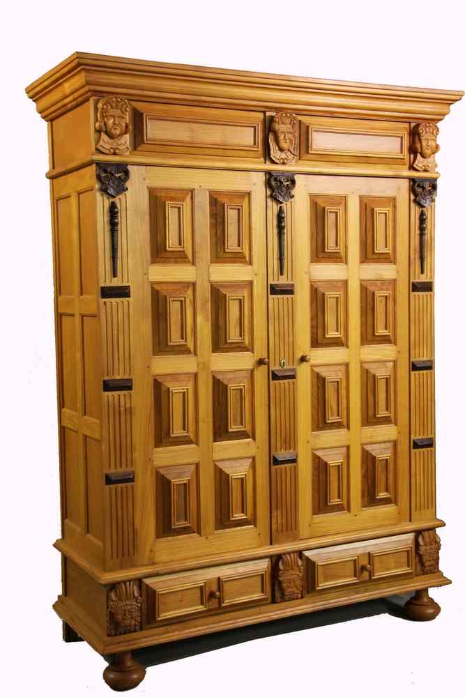 Appraisal: CUSTOM REPLICA DUTCH SCHRANK - Contemporary Replica of a Late