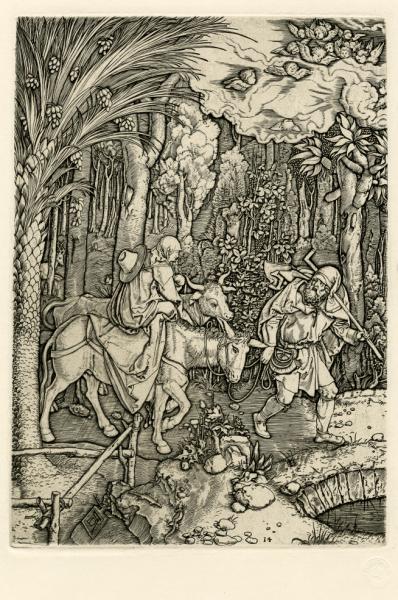 Appraisal: Marcantonio Raimondi Italy c -c 'The Flight into Egypt' after