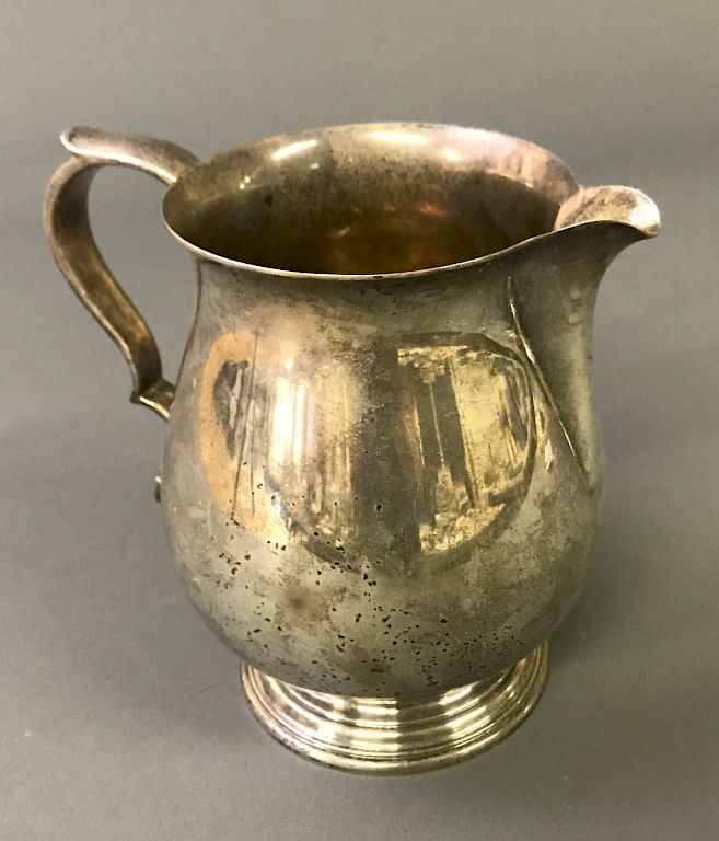 Appraisal: Tiffany Company Sterling Silver Water Pitcher Tiffany Company sterling silver