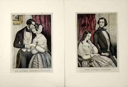 Appraisal: Currier and Ives - The Lovers Quarrel and The Lovers