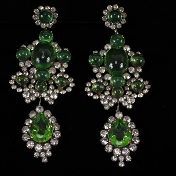 Appraisal: Kenneth J Lane KJL Clip Earrings