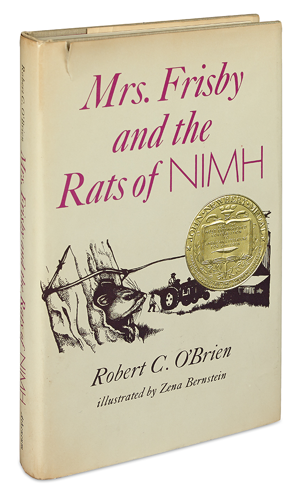 Appraisal: CHILDREN'S LITERATURE O'BRIEN ROBERT C Mrs Frisby and the Rats