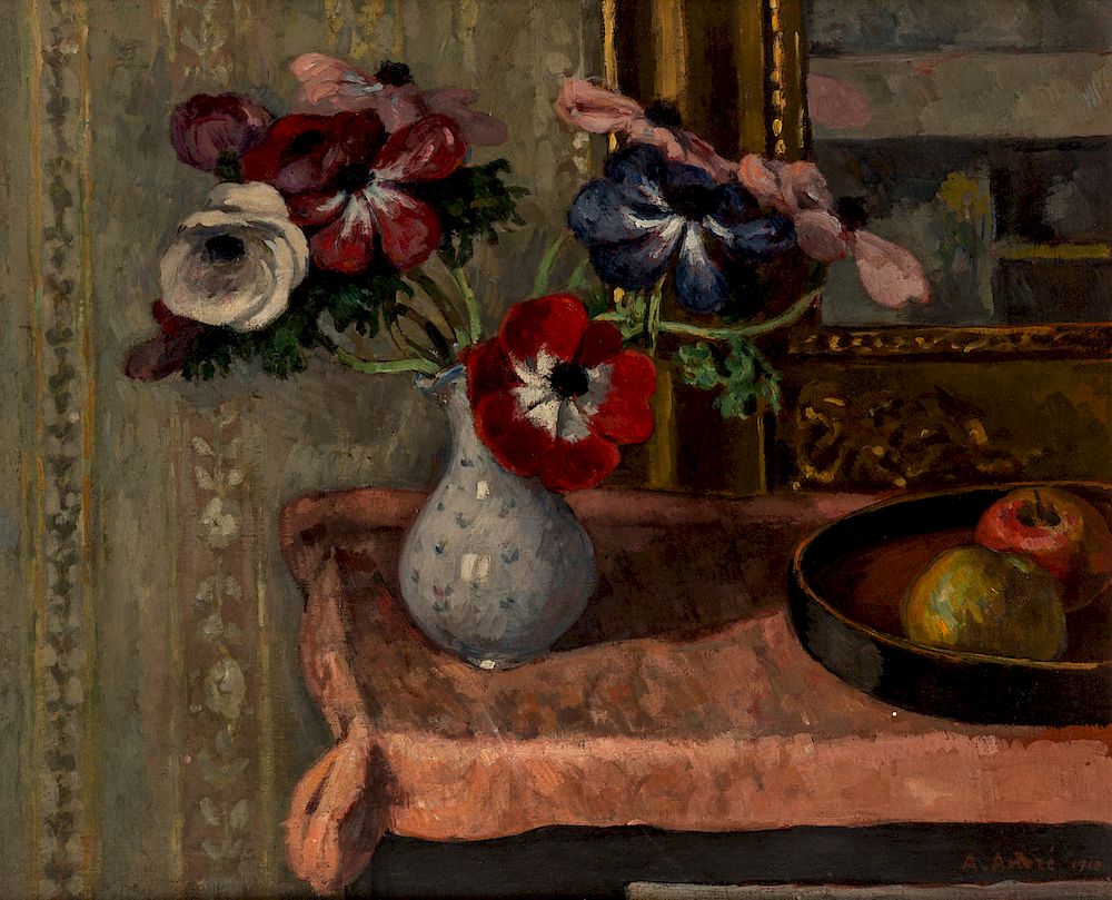 Appraisal: ALBERT ANDRE FRENCH - ALBERT ANDRE FRENCH - Nature morte