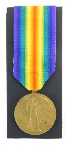 Appraisal: A Victory Medal awarded to Pte Patrick Savage Leinster Regiment