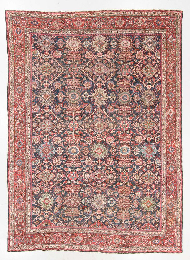 Appraisal: Antique Ferahan Rug Persia ' '' x ' '' Antique