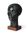 Appraisal: ELIZABETH CATLETT - Glory Cast bronze with a black patina