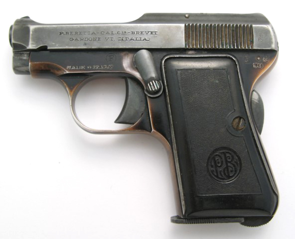 Appraisal: P BERETTA MODEL BANTAM SINGLE ACTION SEMI-AUTOMATIC PISTOL mm acp