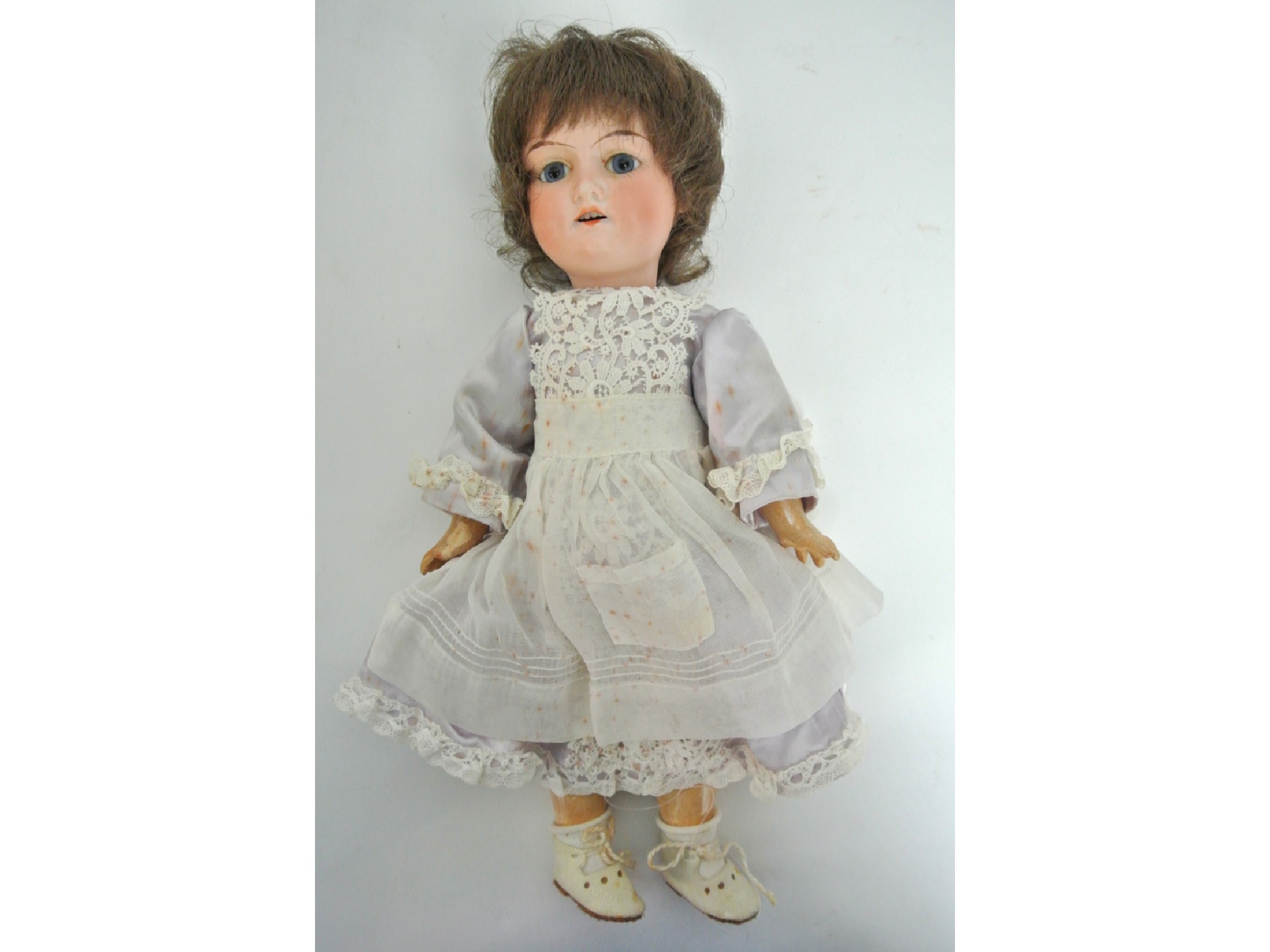 Appraisal: An Armand Marseille bisque head doll A OM with open