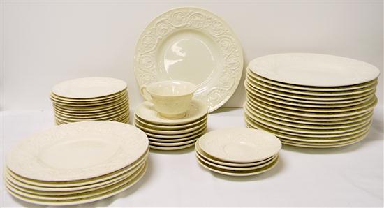 Appraisal: Wedgwood ''Patrician'' dinnerware including seventeen dinner plates '' dia six