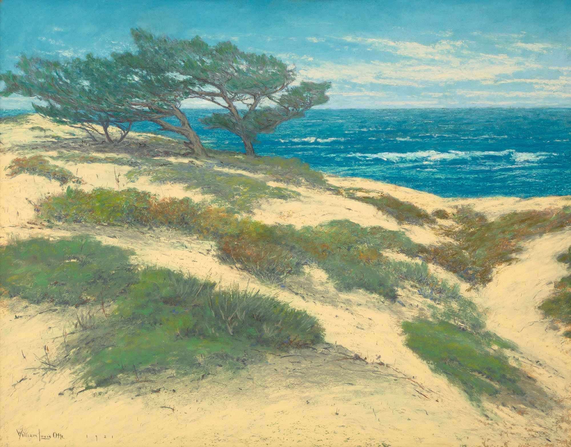 Appraisal: WILLIAM LOUIS OTTE AMERICAN - SANTA BARBARA CALIFORNIA Pastel on