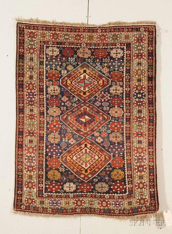 Appraisal: Kuba Rug Northeast Caucasus last quarter th century some dark