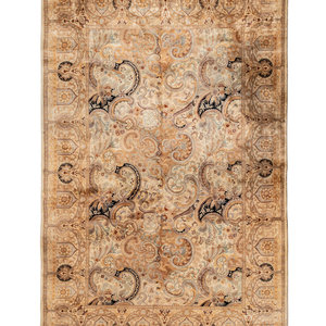 Appraisal: An Indian Wool and Silk Rug Second Half th Century