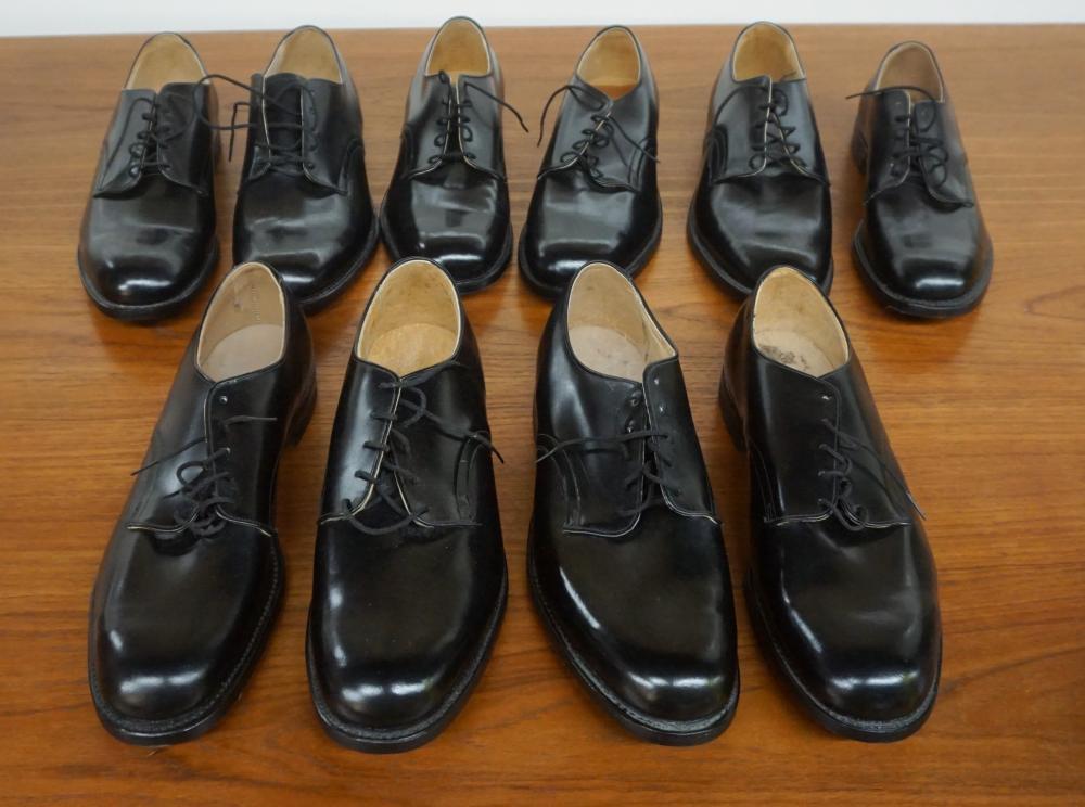 Appraisal: TEN PAIRS OF ASSORTED GENTLEMAN'S LEATHER LACED SHOESTen Pairs of